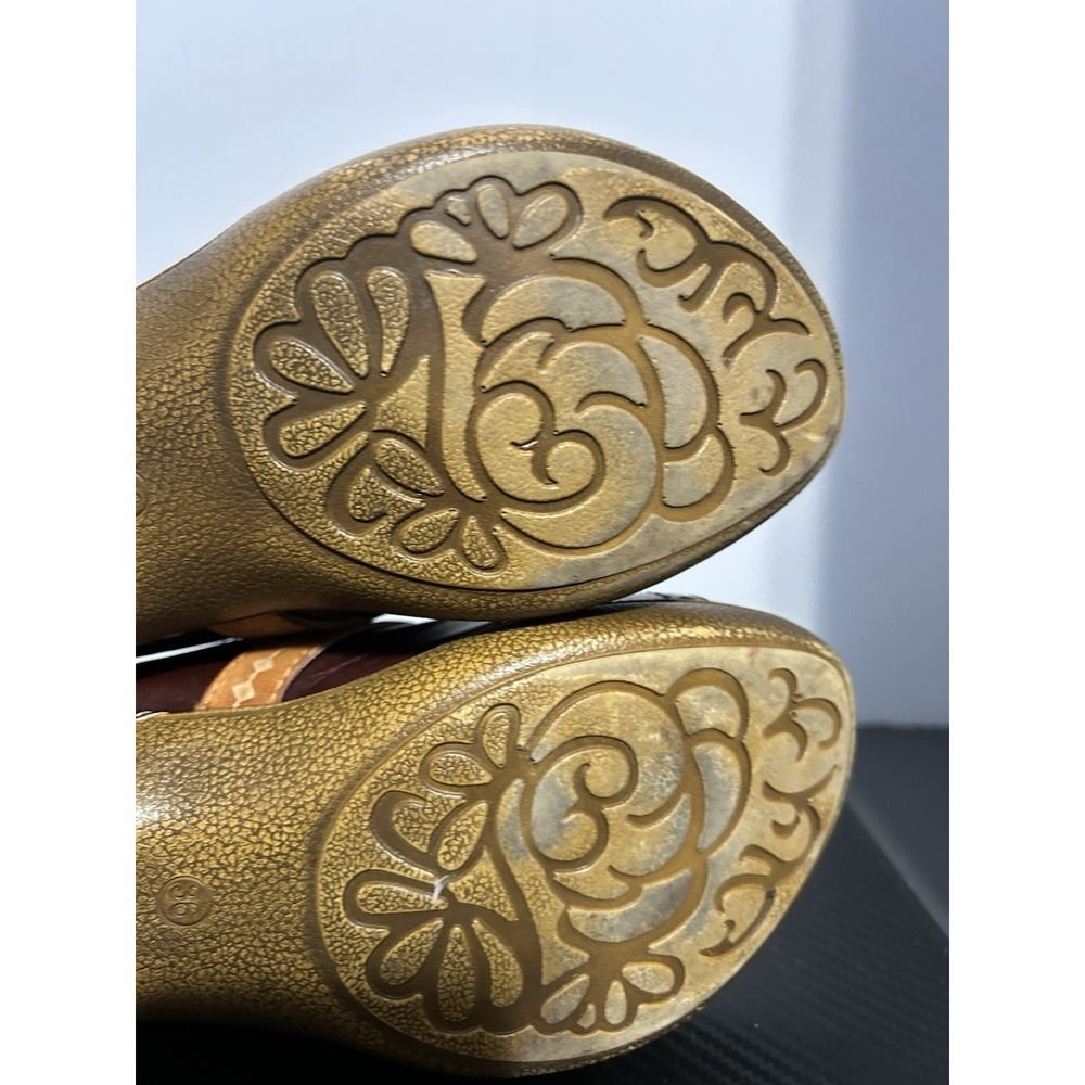Elite by Corkys Pop Tart Hand-Painted Leather Clog Size US 6/EURO 36 - Picture 10 of 12